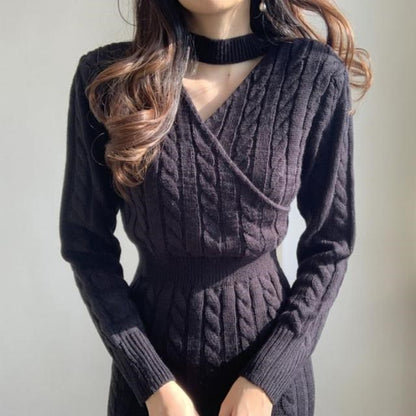 Vintage Designed Knitted Dresses