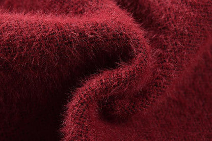 Fall Men Knitting Hoodies Cardigan Overcoat