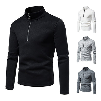 Turtleneck Zipper Men's Sweaters