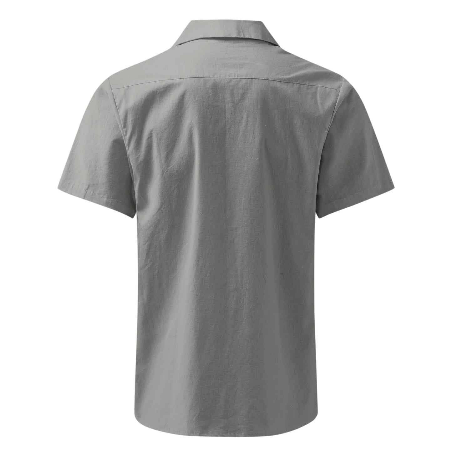 Casual Linen Short Sleeves Shirts for Men