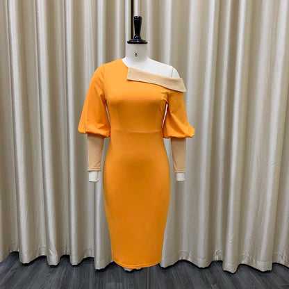 Sexy Office Lady Plus Sizes Dresses