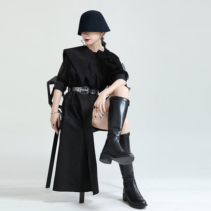 3D Designed Asymmetrical Summer Shirts Dresses