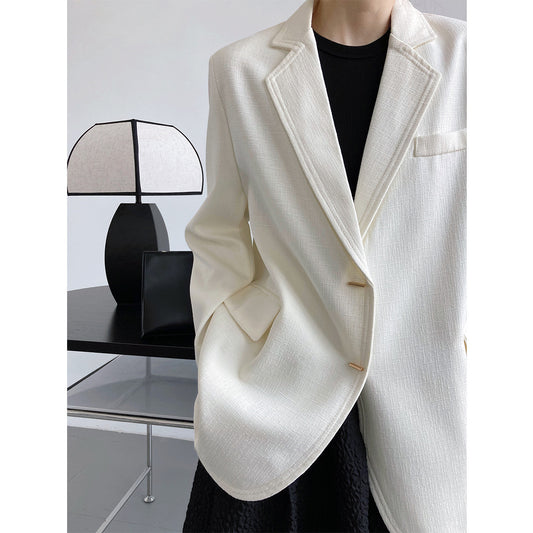 Vintage Elegant Designed Women Blazer Tops