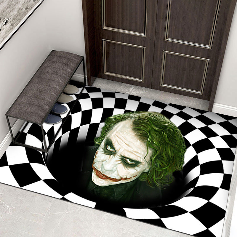 3D Horrible Design Halloween Door Mats