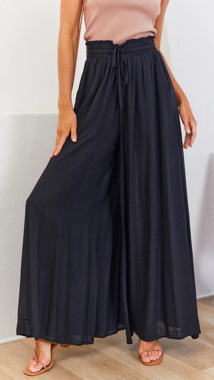 Casual Summer Wide Legs Long Pants for Women
