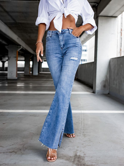 Casual Straight Women Autumn Jeans