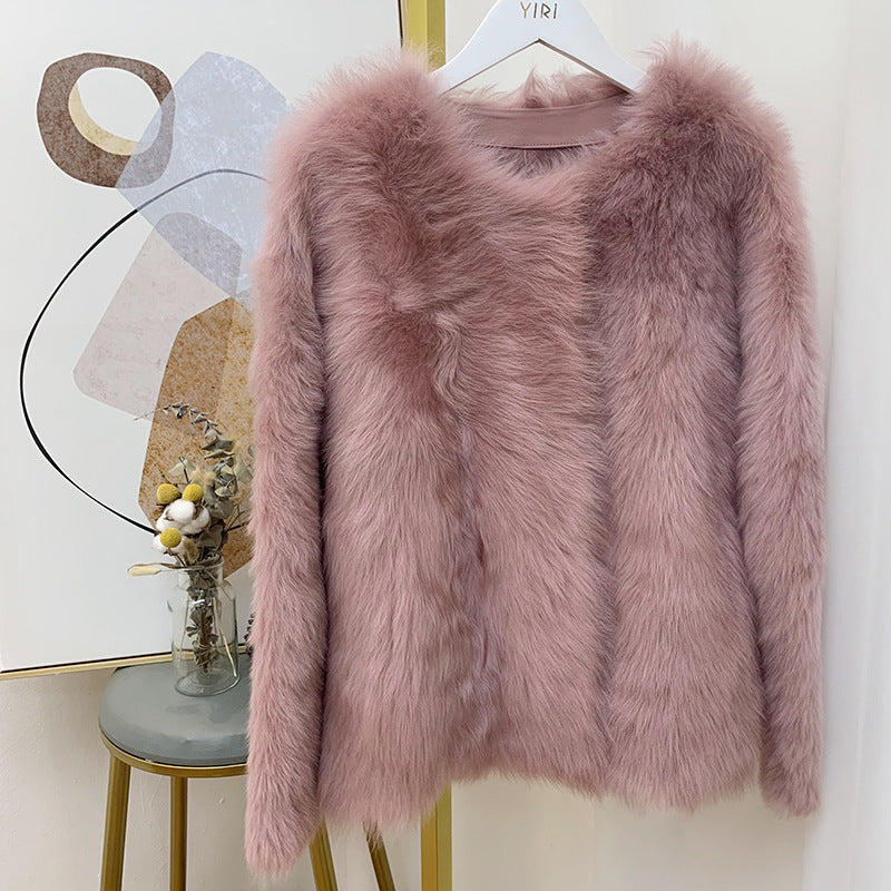 Warm Fur Short Coats for Women