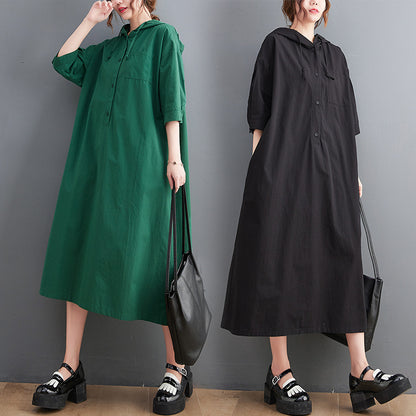 Fashion Cotton Summer Plus Sizes Dresses