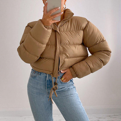 Fashion Women Cotton Short Winter Coats