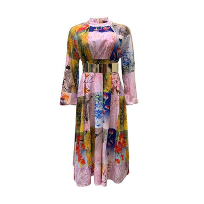 Women High Waist Plus Sizes Women Party Dresses
