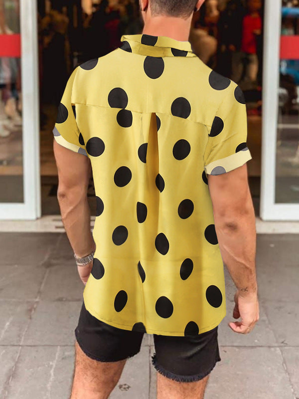 Men's Summer Beach Short Sleeves Shirts