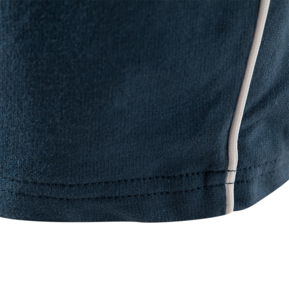 Casual Cotton Summer Elastic Waist Men's Shorts