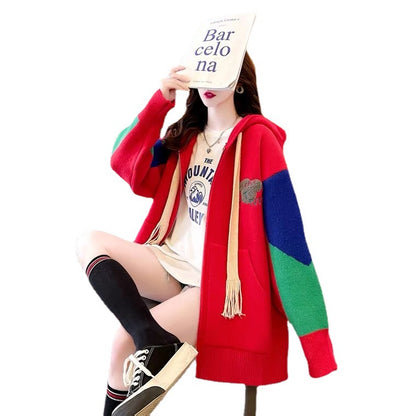 Winter Warm Women Knitting Outerwear