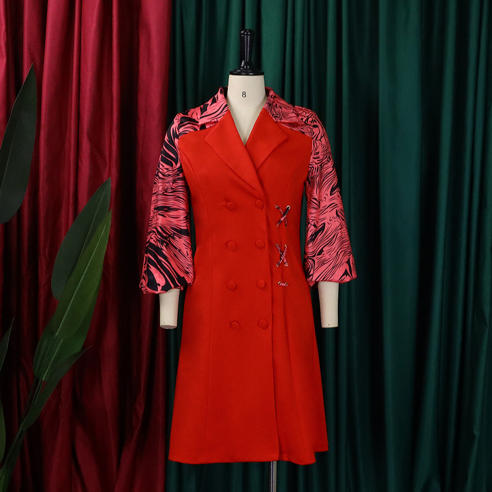 Fashion Plus Sizes Blazer Dresses