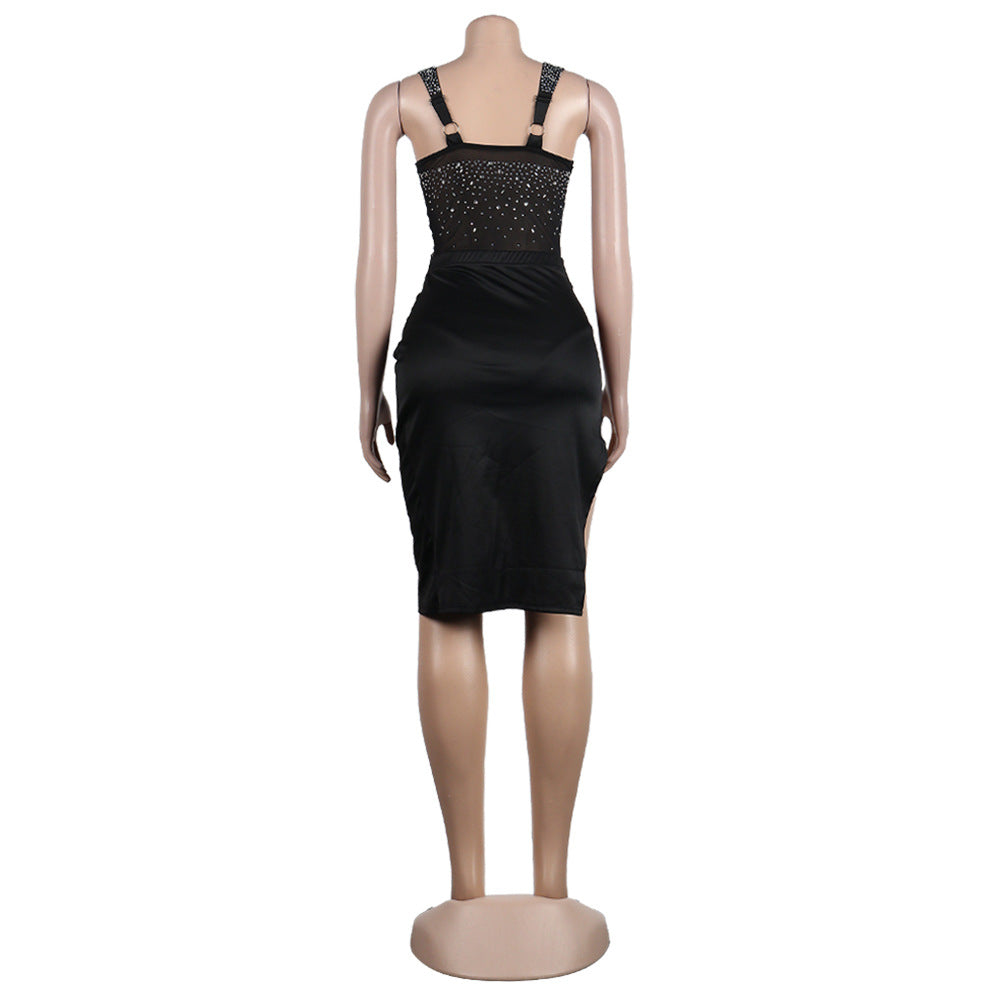 Sexy Backless Two Pieces Night Party Dresses