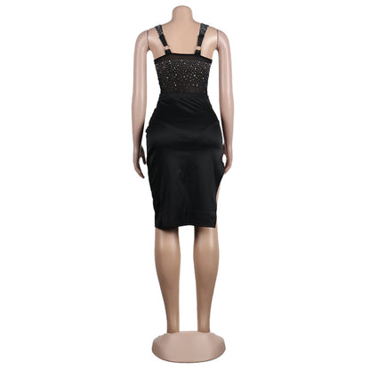 Sexy Backless Two Pieces Night Party Dresses