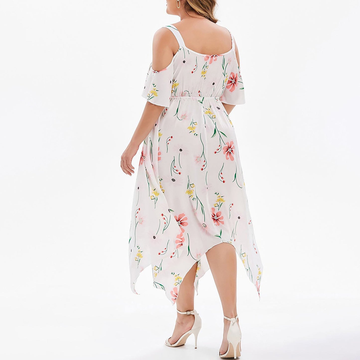 Summer Chiffon Women Plus Sizes Dresses