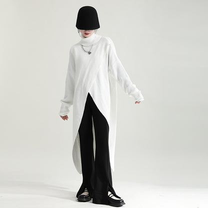 Elegant Women Long Knitting Cozy Dresses