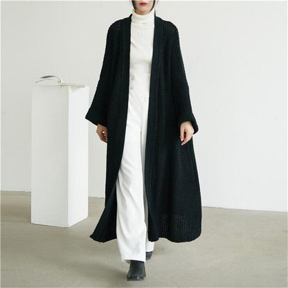 Plus Sizes Loose Knitting Women Overcoat-STYLEGOING