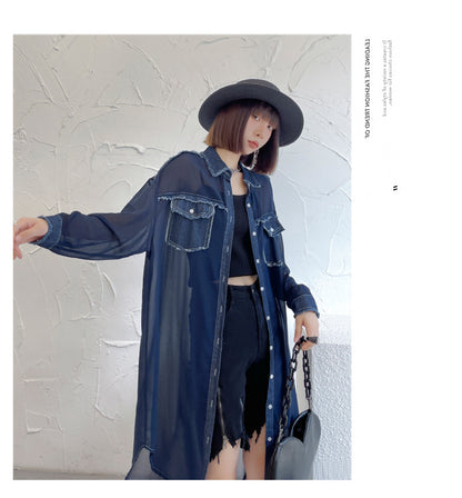 Summer Long Sleeves Sun Proof Women Tops