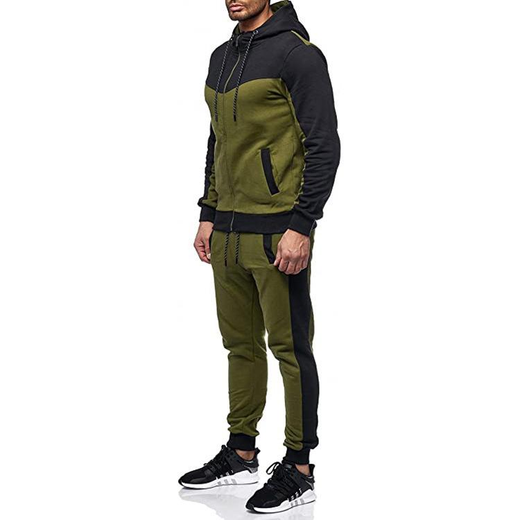 Casual Fall Men Hoody Sports Suits-STYLEGOING