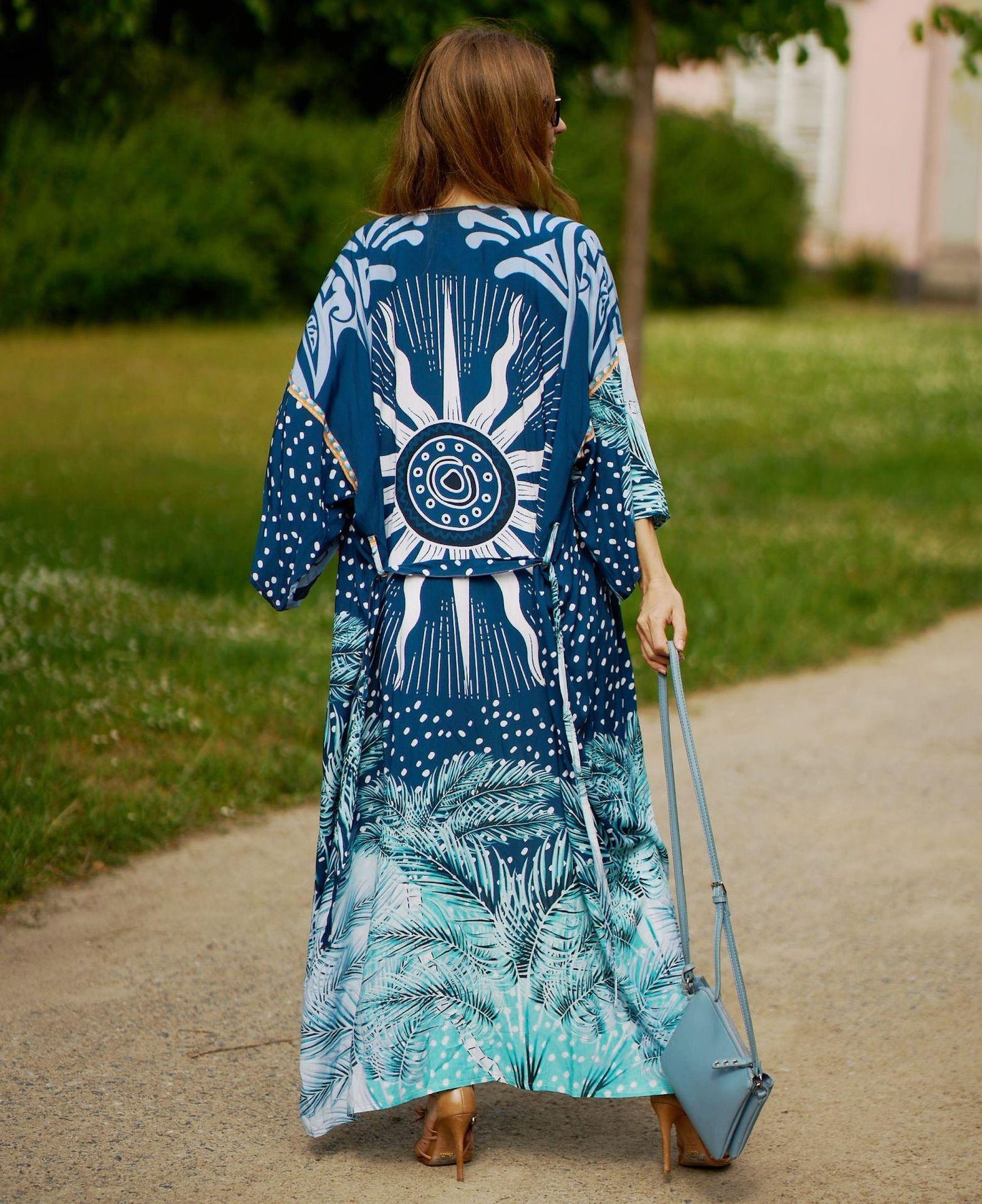Summer Leopard Beachwear Cover Up Dresses