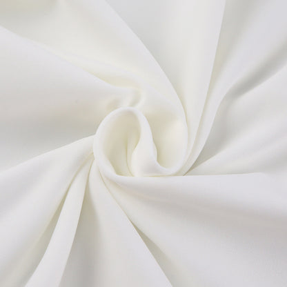 White Polo Shirts and Shorts Summer Suits