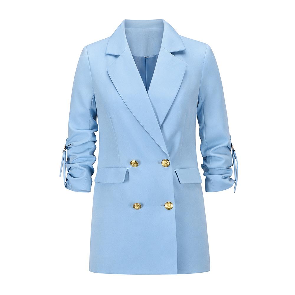 Classy Fashion Button Design Blazers-STYLEGOING