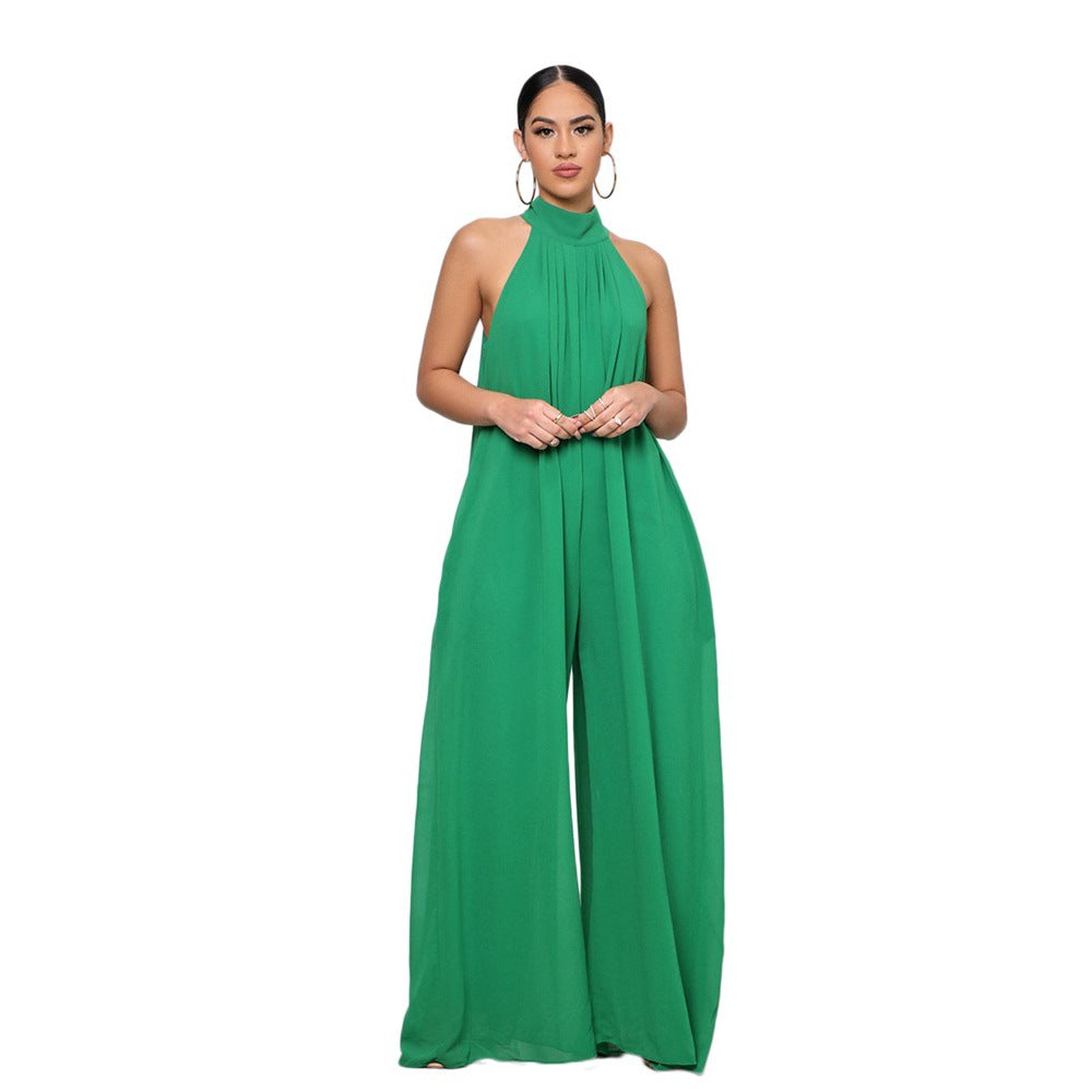 Casual Chiffon Loose Jumpsuits for Women