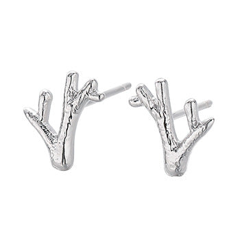 Simple Sterling Silver Studs for Women