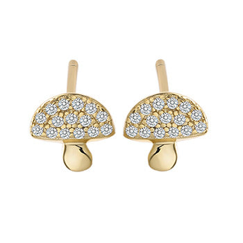 Simple Sterling Silver Studs for Women