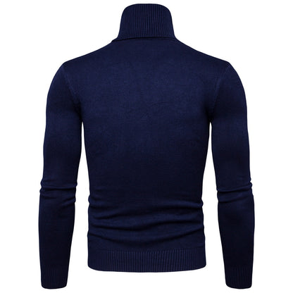 Men's Turtleneck Pullover Knitted Sweaters