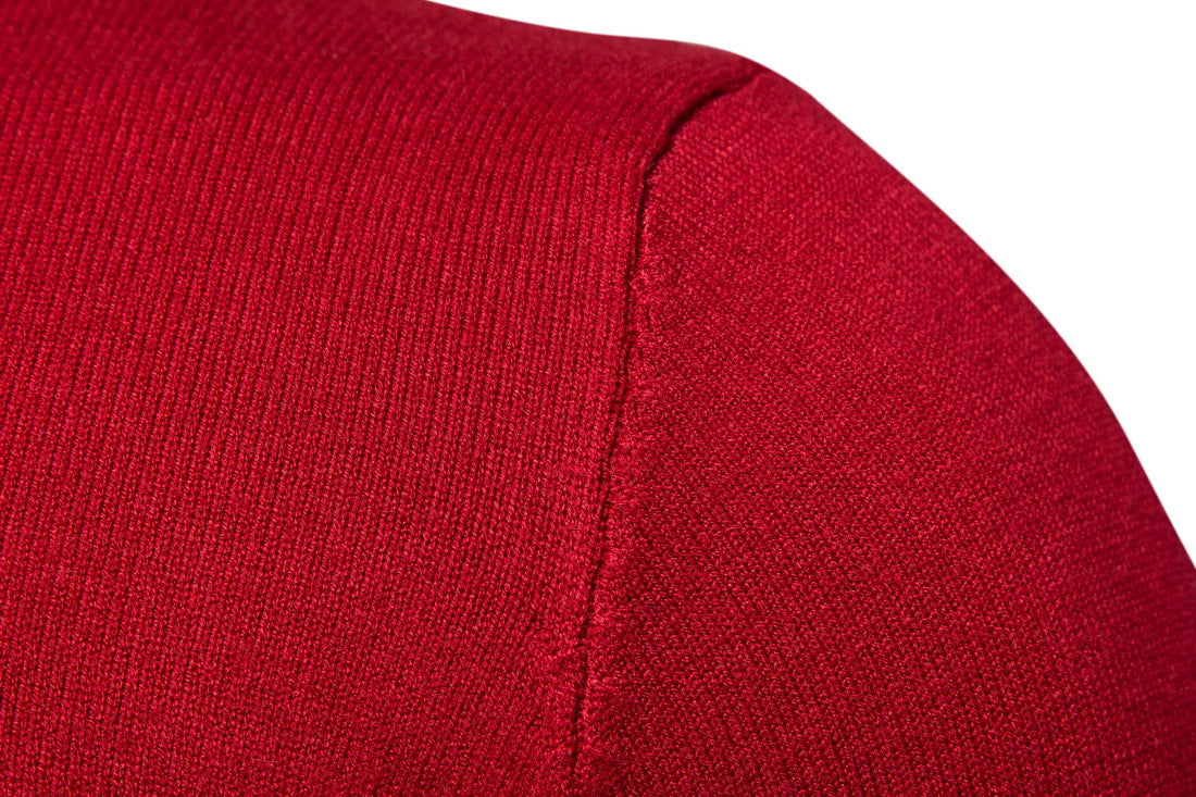Men's Turtleneck Pullover Knitted Sweaters