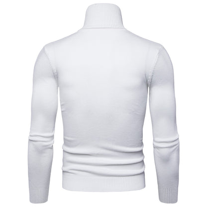 Men's Turtleneck Pullover Knitted Sweaters