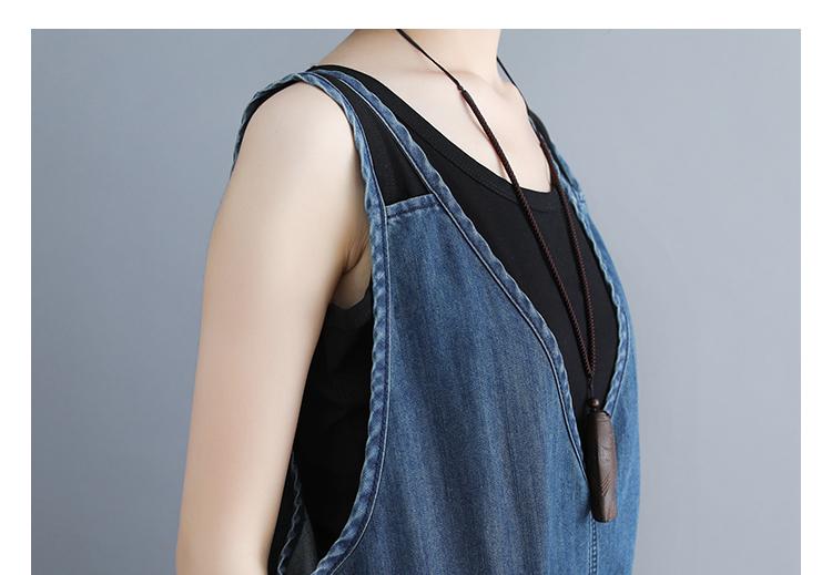 Women Plus Sizes Loose Cropped Rompers-STYLEGOING
