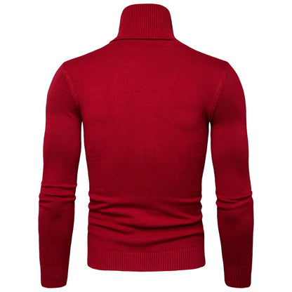 Men's Turtleneck Pullover Knitted Sweaters