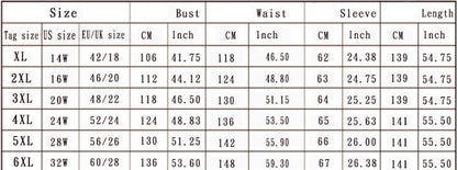 Summer Plus Sizes Dresses Floral Print