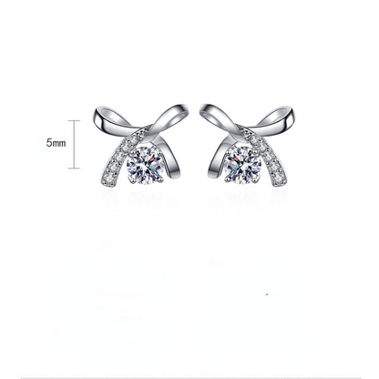 Butterfly Design Sterling Sliver Earrings