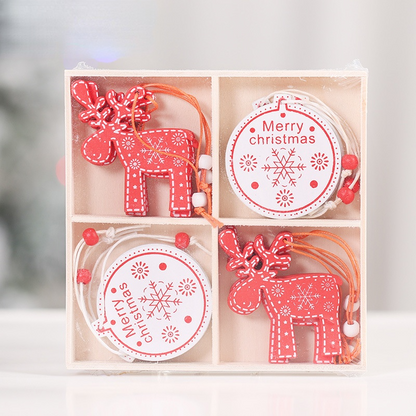 Merry Christmas Tree Wooden Widget Gifts Decoration