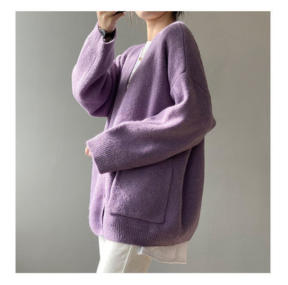 Casual Winter Women Knitted Cardigan Sweaters