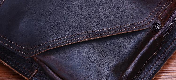 Personalized Handmade Leather Small Shoulder Bag-STYLEGOING