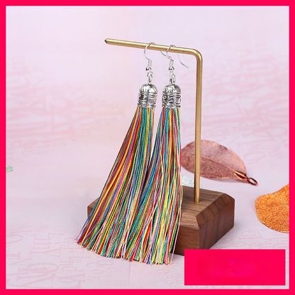 Ethnic Bohemian Tassel Fashion Drop Earrings