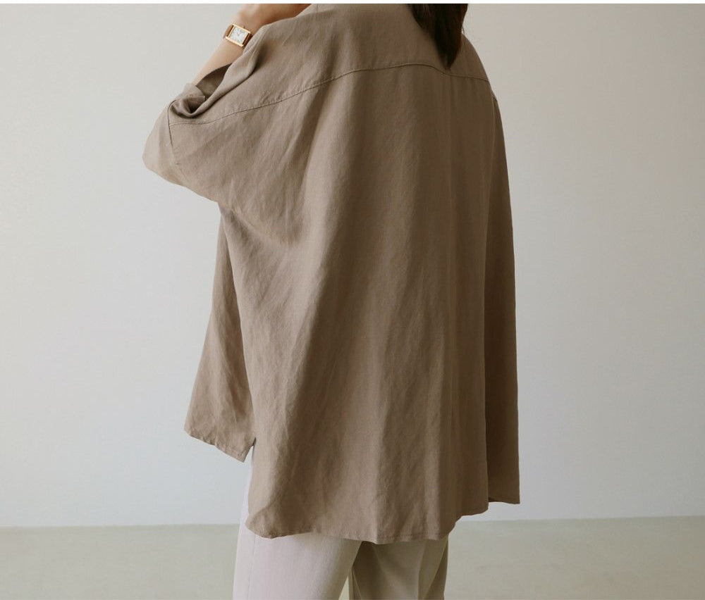Casual Cotton Long Sleeves Shirts for Women