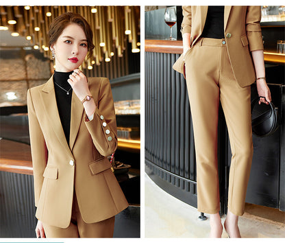 Luxury Fall Office Lady Suits