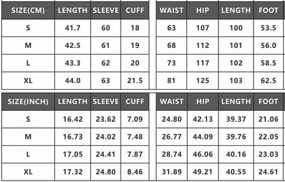 Sexy Long Sleeves Tops & Wide Legs Pants Women Suits