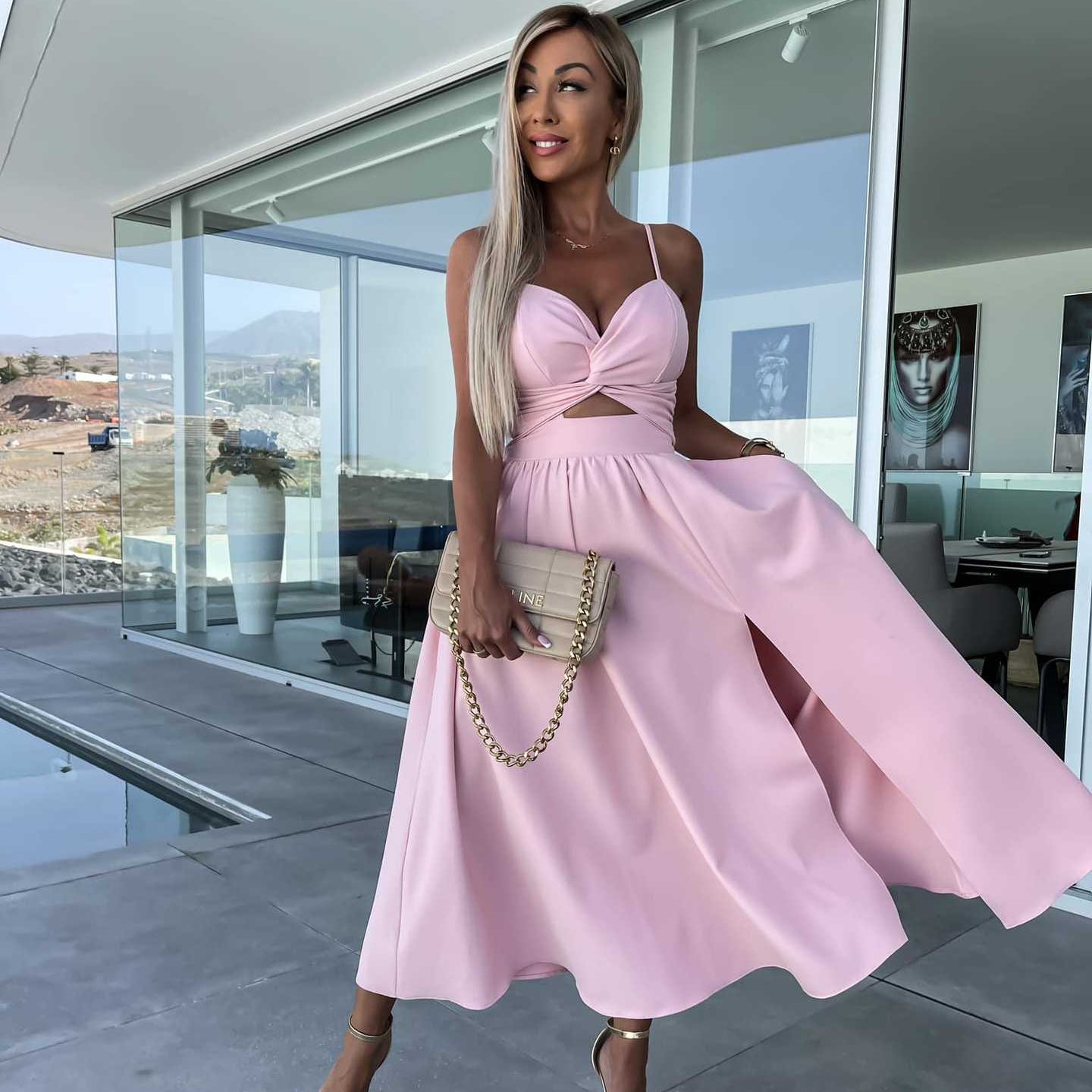 Sexy Summer Split Front Long Dresses