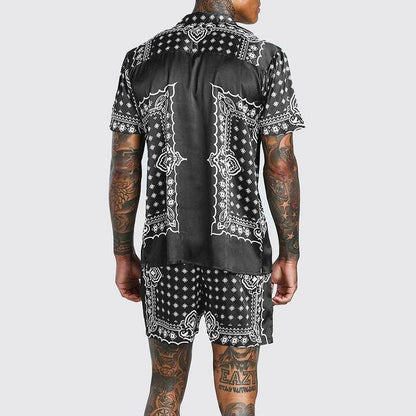 Men Casual Short Sleeves T-Shirts&Shorts-STYLEGOING