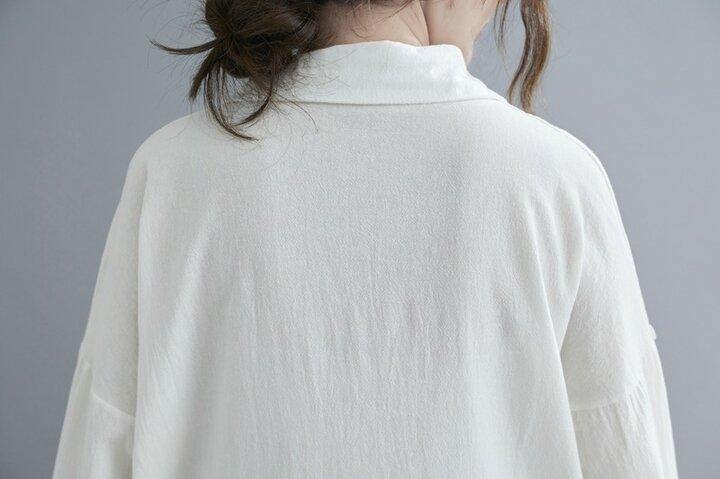Lapel Cotton And Linen Long Maxi Dress-STYLEGOING
