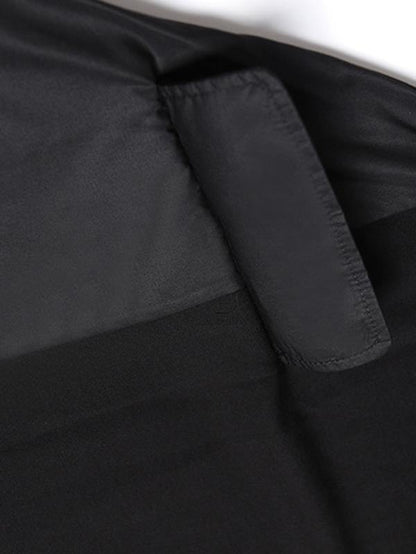 Black Loose A-line Long Sleeves Dresses-STYLEGOING
