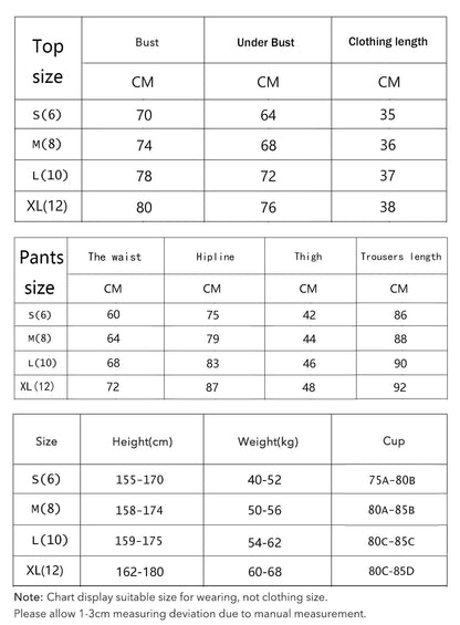 Women Yoga Set Gym Workout Suit Sports Bra Leggings Pants Fitness Pilates Outfit-STYLEGOING